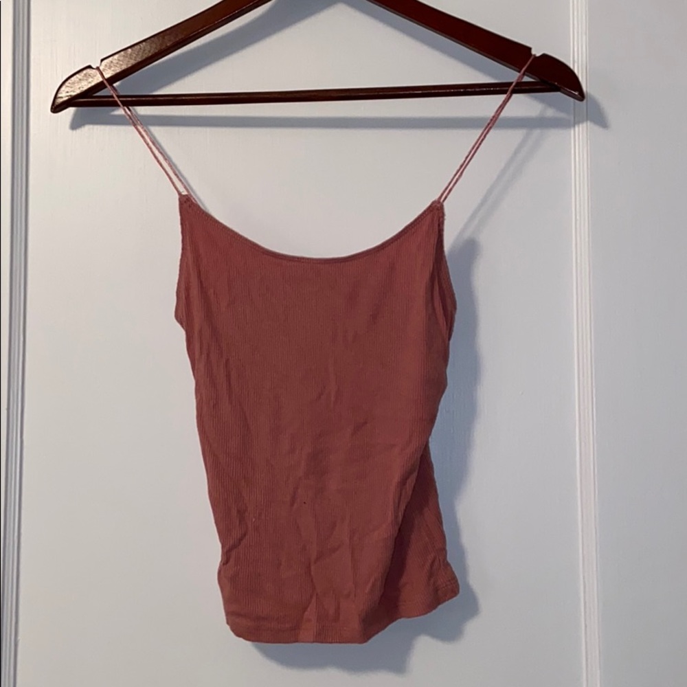 SMALL forever 21 pink tank top